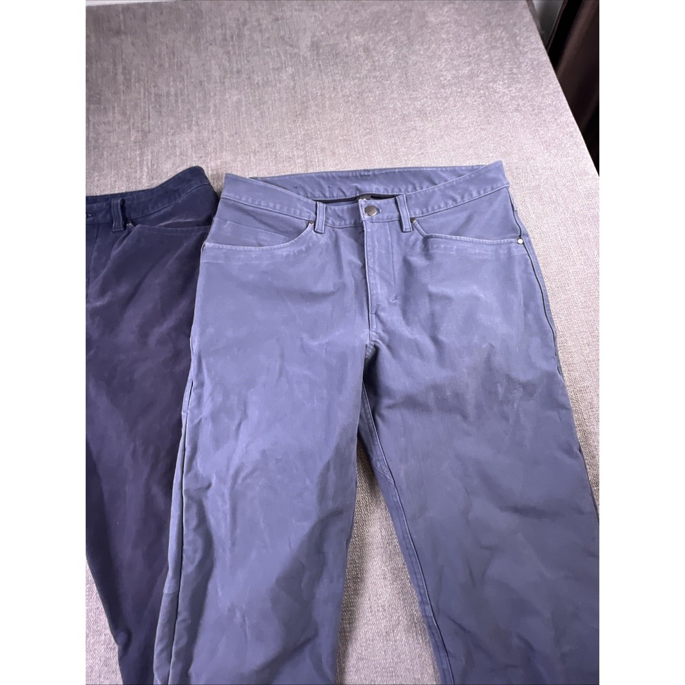 Lululemon ABC Pants Men's 31 X31 Tapered Lot Of 2 Blue Gray Flawed - Picture 3 of 16